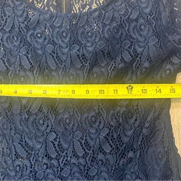 Y2K Whimsigoth Skater Dress Floral Lace Fairy Grunge Witchy Fit&Flare Feminine - Picture 4 of 6